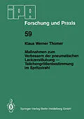 E-Book (pdf) Maßnahmen zum Verbessern der pneumatischen Lackzerstäubung  Teilchengrößenbestimmung im Spritzstrahl von K.W. Thomer