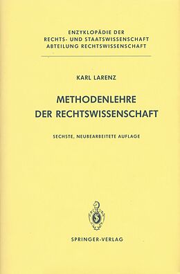 E-Book (pdf) Methodenlehre der Rechtswissenschaft von Karl Larenz