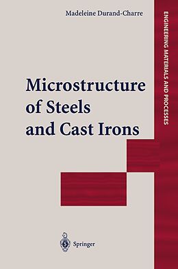 eBook (pdf) Microstructure of Steels and Cast Irons de Madeleine Durand-Charre