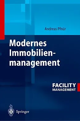 E-Book (pdf) Modernes Immobilienmanagement von Andreas Pfnür