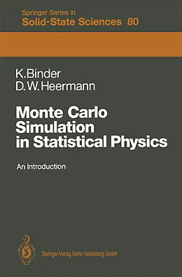 E-Book (pdf) Monte Carlo Simulation in Statistical Physics von Kurt Binder, Dieter W. Heermann