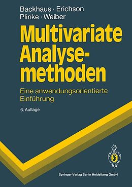E-Book (pdf) Multivariate Analysemethoden von Klaus Backhaus, Bernd Erichson, Wulff Plinke