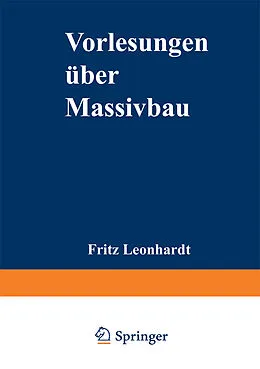 E-Book (pdf) Vorlesungen über Massivbau von F. Leonhardt