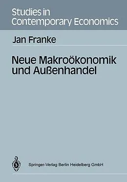 E-Book (pdf) Neue Makroökonomik und Außenhandel von Jan Franke
