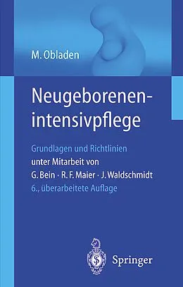 E-Book (pdf) Neugeborenenintensivpflege von Michael Obladen