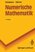 E-Book (pdf) Numerische Mathematik von Robert Schaback, Helmut Werner