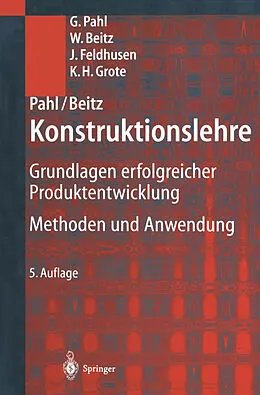 E-Book (pdf) Pahl/Beitz Konstruktionslehre von Gerhard Pahl, Wolfgang Beitz, Hans-Joachim Schulz