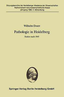 E-Book (pdf) Pathologie in Heidelberg von Wilhelm Doerr