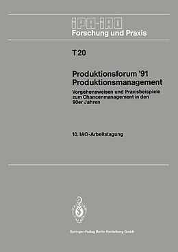 E-Book (pdf) Produktionsforum 91 Produktionsmanagement von 