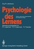 E-Book (pdf) Psychologie des Lernens von Guy R. Lefrancois