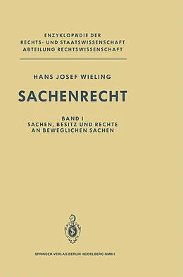 E-Book (pdf) Sachenrecht von Hans Josef Wieling