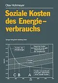 E-Book (pdf) Soziale Kosten des Energieverbrauchs von Olav Hohmeyer