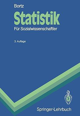 E-Book (pdf) Statistik von Jürgen Bortz