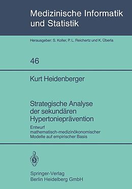 E-Book (pdf) Strategische Analyse der sekundären Hypertonieprävention von K. Heidenberger
