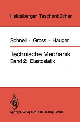 E-Book (pdf) Technische Mechanik von W. Schnell, D. Gross, W. Hauger