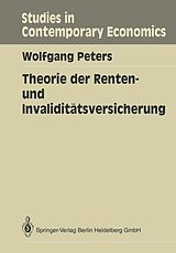 E-Book (pdf) Theorie der Renten- und Invaliditätsversicherung von Wolfgang Peters