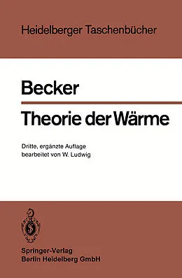 E-Book (pdf) Theorie der Wärme von Richard Becker