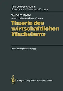 E-Book (pdf) Theorie des wirtschaftlichen Wachstums von Wilhelm Krelle