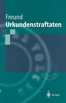 E-Book (pdf) Urkundenstraftaten von Georg Freund