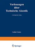 E-Book (pdf) Vorlesungen über Technische Akustik von L. Cremer