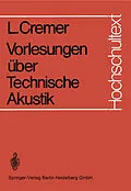 E-Book (pdf) Vorlesungen über Technische Akustik von Lothar Cremer