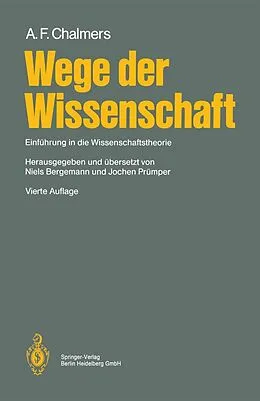 E-Book (pdf) Wege der Wissenschaft von A.F. Chalmers