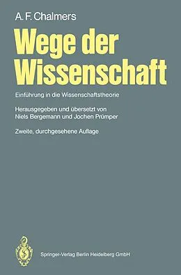 E-Book (pdf) Wege der Wissenschaft von A.F. Chalmers