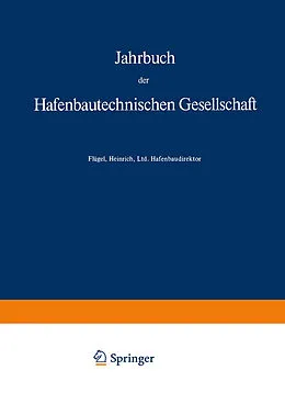 E-Book (pdf) Jahrbuch der Hafenbautechnischen Gesellschaft von Rudolf Schwab, Wolfgang Becker