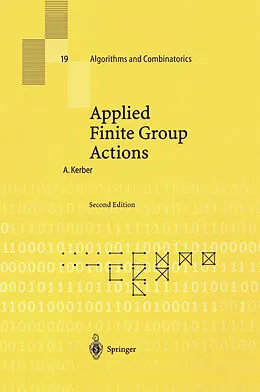 E-Book (pdf) Applied Finite Group Actions von Adalbert Kerber