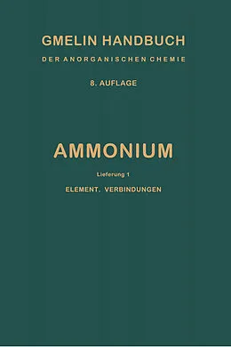E-Book (pdf) Ammonium von Leopold Gmelin