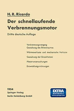 E-Book (pdf) Der schnellaufende Verbrennungsmotor von Harry R. Ricardo