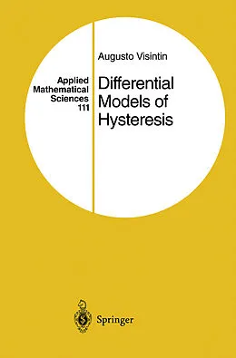 E-Book (pdf) Differential Models of Hysteresis von Augusto Visintin