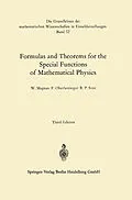 E-Book (pdf) Formulas and Theorems for the Special Functions of Mathematical Physics von Wilhelm Magnus, Fritz Oberhettinger, Raj Pal Soni