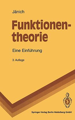 E-Book (pdf) Funktionentheorie von Klaus Jänich