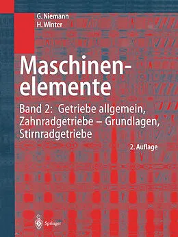 E-Book (pdf) Maschinenelemente von Gustav Niemann, Hans Winter