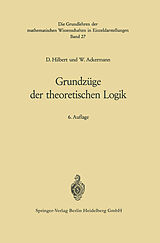 E-Book (pdf) Grundzüge der theoretischen Logik von David Hilbert, Wilhelm Ackermann