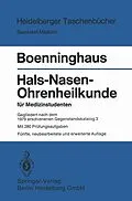 E-Book (pdf) Hals-Nasen-Ohrenheilkunde für Medizinstudenten von H. - G. Boenninghaus