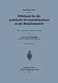 E-Book (pdf) Hilfsbuch für die praktische Werkstoffabnahme in der Metallindustrie von Ernst Damerow, A. Herr