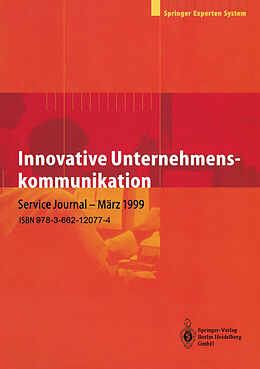 E-Book (pdf) Innovative Unternehmenskommunikation von 