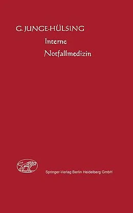 E-Book (pdf) Interne Notfallmedizin von G. Junge-Hülsing, M. Hüdepohl, G. Wimmer