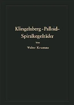 E-Book (pdf) Klingelnberg-Palloid-Spiralkegelräder von Walter Krumme