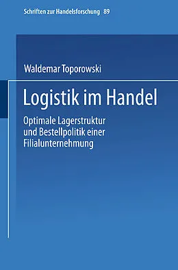 E-Book (pdf) Logistik im Handel von Waldemar Toporowski