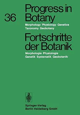 E-Book (pdf) Fortschritte der Botanik von Heinz Ellenberg, Karl Esser, Hermann Merxmüller
