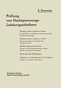 E-Book (pdf) Prüfung von Hochspannungs-Leistungsschaltern von Ernst Slamecka