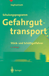E-Book (pdf) Schulungsprogramm Gefahrguttransport von Siegfried Kreth