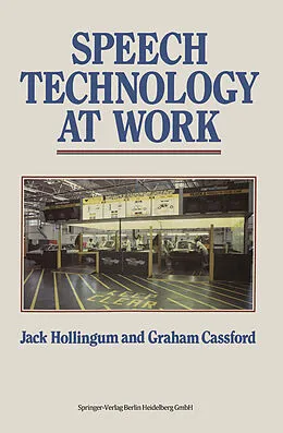 E-Book (pdf) Speech Technology at Work von Jack Hollingum, Graham Cassford