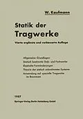 E-Book (pdf) Statik der Tragwerke von Walther Kaufmann