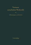 E-Book (pdf) Texturen metallischer Werkstoffe von G. Wassermann, J. Grewen