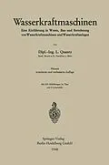 E-Book (pdf) Wasserkraftmaschinen von L. Quantz