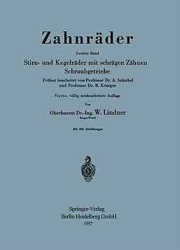E-Book (pdf) Zahnräder von A. Schiebel